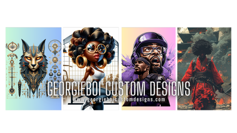 Georgieboi Custom Designs & More logo
