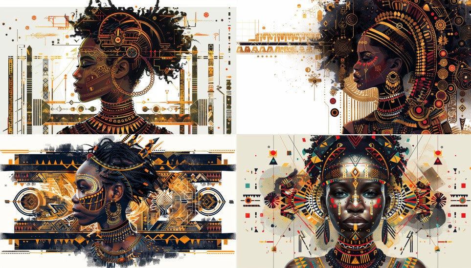 The Nubian Warrior Princess: A Digital Masterpiece Born of Strength and Grace